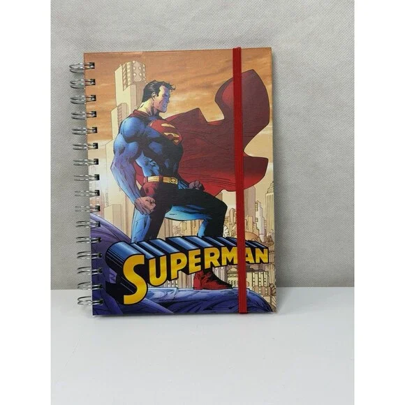 Superman Notebook Wide Rule New✨