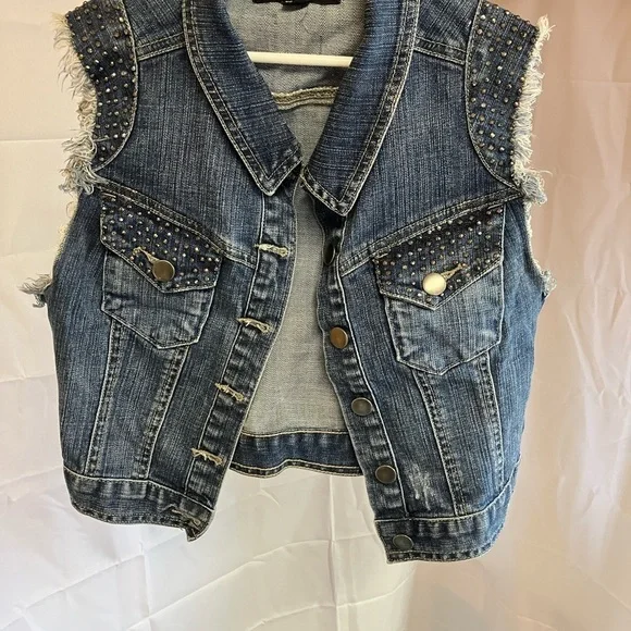 Forever 21 Premium Denim Vest