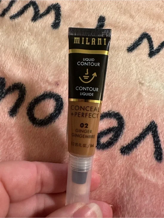 Milani Conceal + Perfect Cream Contour 02 Ginger - Black Packaging