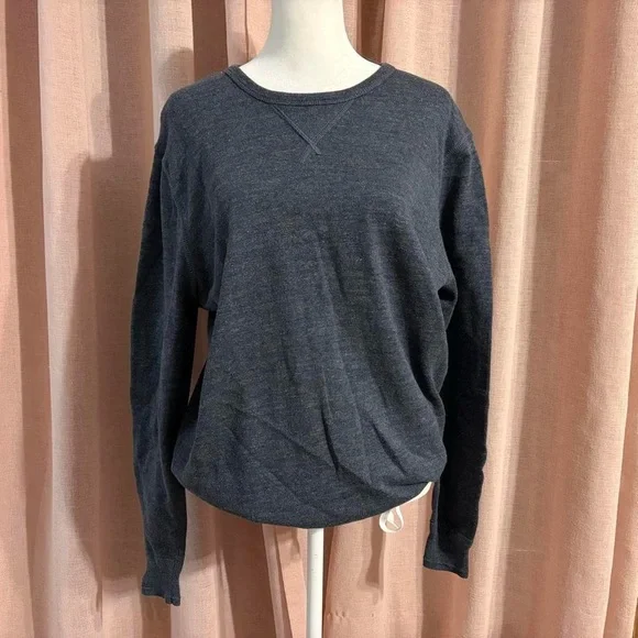 J. Crew oversized crewneck pullover sweatshirt 100% Cotton Large