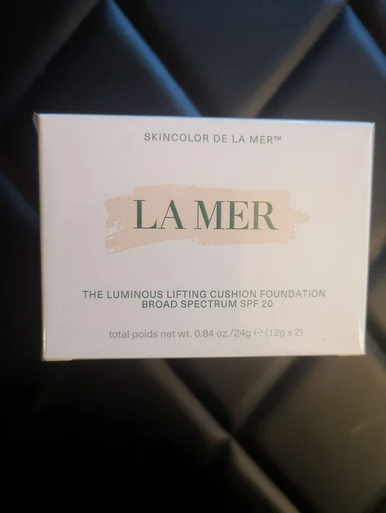 NIB La Mer The Luminous LiftingCushion Foundation SPF 20(24g/lncludes Refill)
