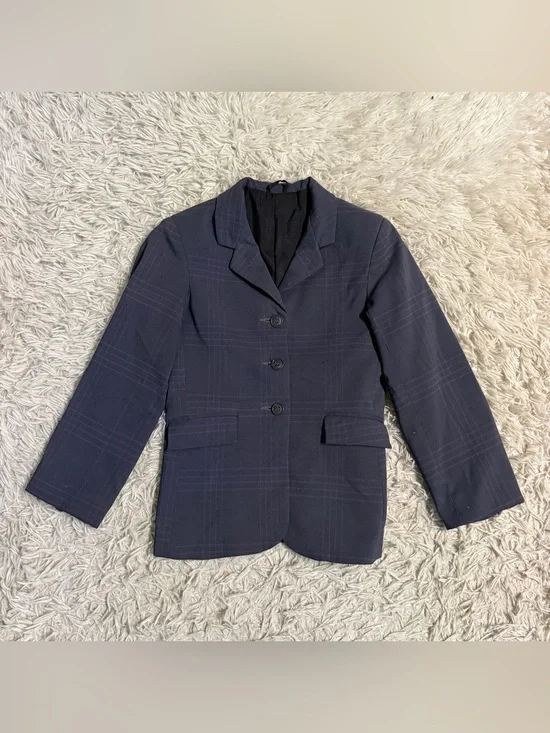 Child’s Size 10R Plaid Tuffrider Horseback Riding Show Coat
