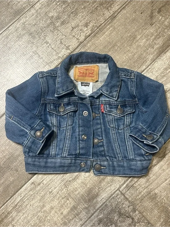 Levi's Kids Medium Blue Denim Trucker Jacket