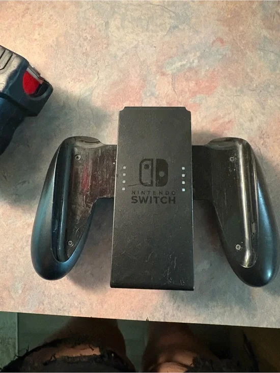 Nintendo Switch Black Joy-Con Grip Holder Accessory