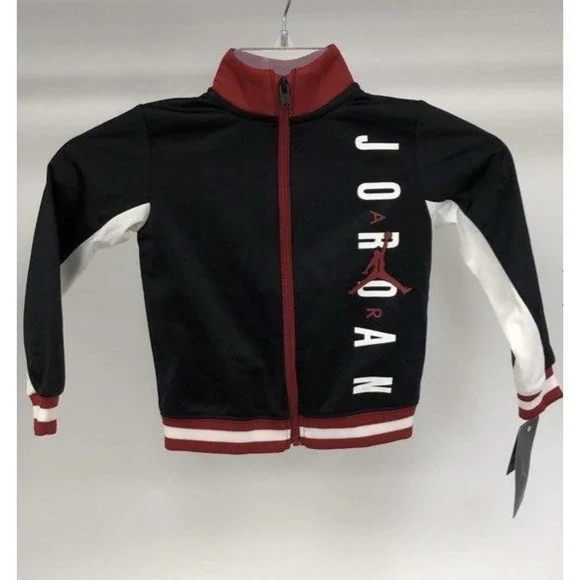 Michael Jordan Toddler Size 2t with‎ Tags Red White and Black Jacket Full Zip