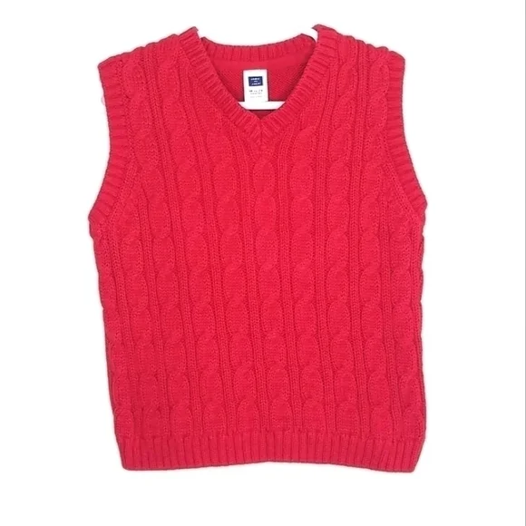 Janie and Jack Cable Knit Vest 18-24m