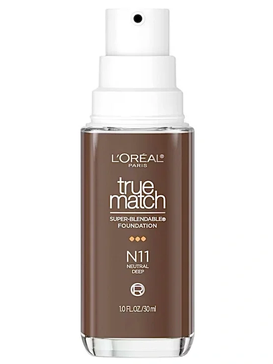 3/$12 L'Oréal N11 Neutral Deep True Match Super Blendable Foundation 1oz