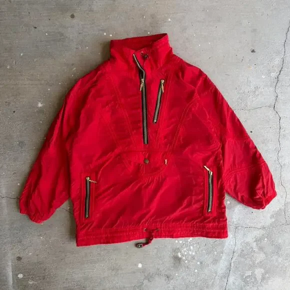 Vintage strolz red‎ ski jacket