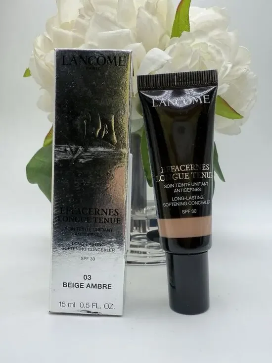 Lancome Effacernes Long Lasting Softening Concealer SPF30 03 Beige Ambre .5oz