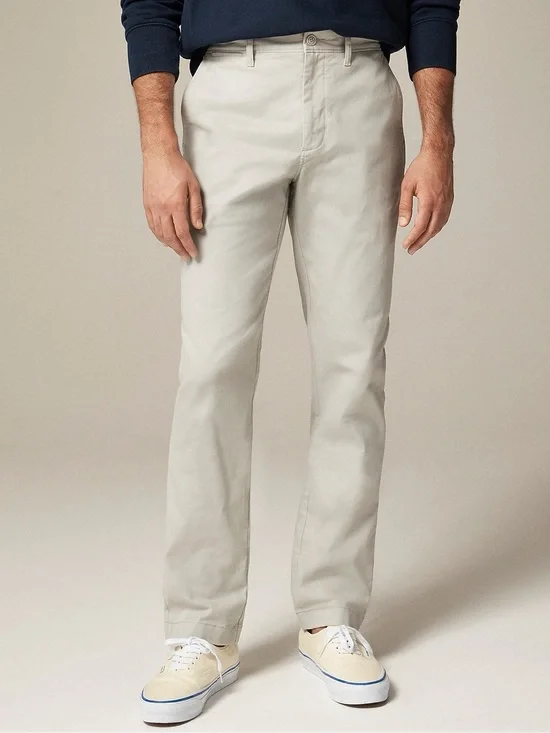 J. Crew 770 Straight-fit stretch chino pant in Jet Gray Size 33 NWT $98 AR886