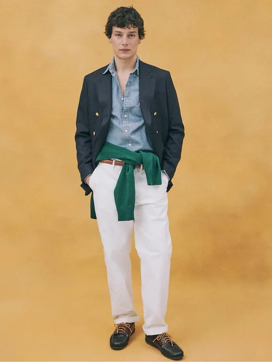 J. CREW Classic chino pant in White Size 32/32 NWT $98 BE611
