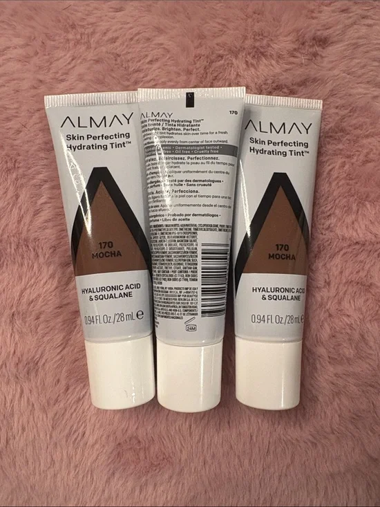Almay Skin Perfecting Hydrating Tint 170 Mocha - Set of Three