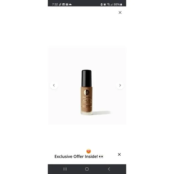 New Lot of 2 Sealed NK Makeup Perfection Liquid Foundation FFPF11 Toffee