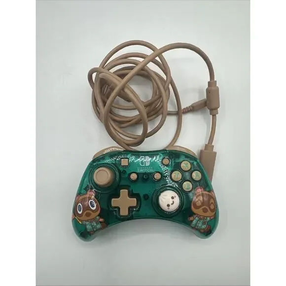 Rock Candy Animal Crossing Wired Controller Nintendo Switch Green