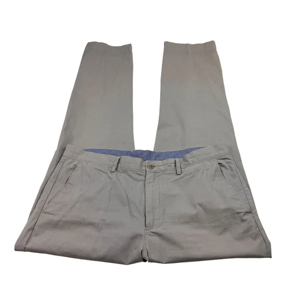 J.Crew Urban Slim Fit Lightweight Chino Pants Mens 36x32 Gray Cotton‎ RN77388