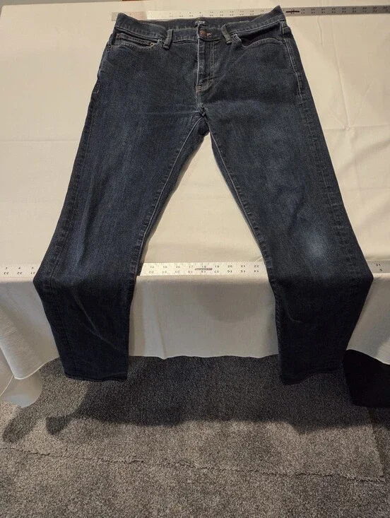 J.Crew Flex Slim Jeans | Men's 32x34 | Dark Wash Stretch Denim