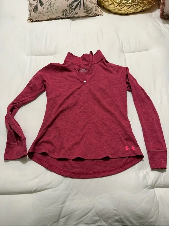 Under Armour Women’s Quarter-Zip Pullover  Berry