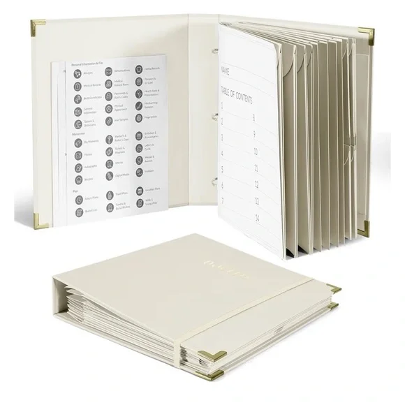 3-Ring Document Organizer