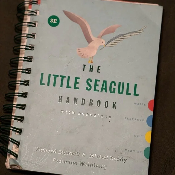 The Little Seagull 3E Handbook Spiral-Bound Book - Light BlueCover(College Book)