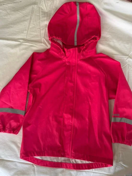Reima Raincoat, Candy Pink, 6Y