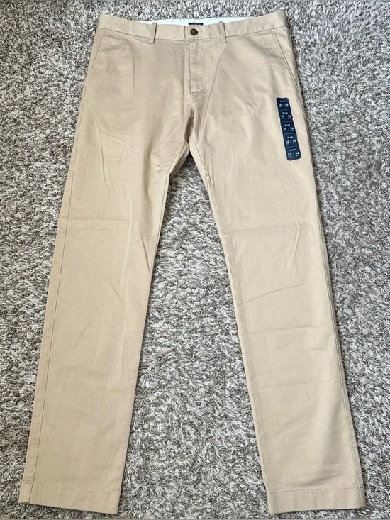 J. Crew Flex Men's Slim Fit Khaki/Chino Pants, 34x34, NWT