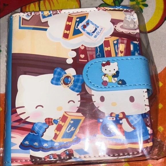 Hello Kitty Blue and Red Kids Wallet