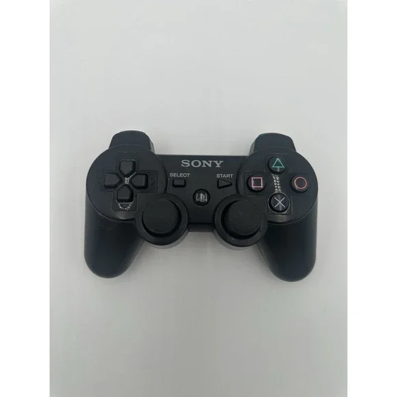 Authentic Sony Playstation 3 PS3 Genuine OEM Dualshock Ps3 Black Controller