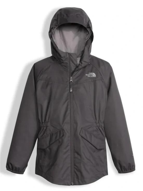 THE NORTH FACE SOPHIE RAIN PARKA GIRLS Graphite Grey size Large 14/16