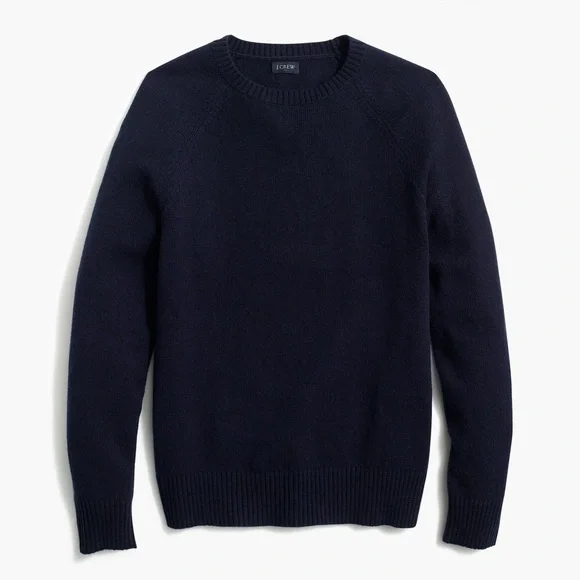 J.Crew Crewneck Sweater in Supersoft Lambswool Blend Mens Size Small