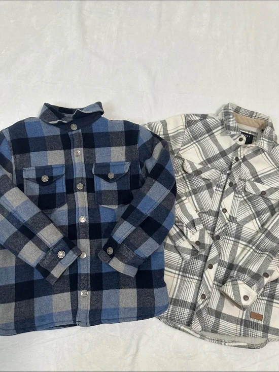 🐴 Bundle of 2 Flannel Shirt Jackets
