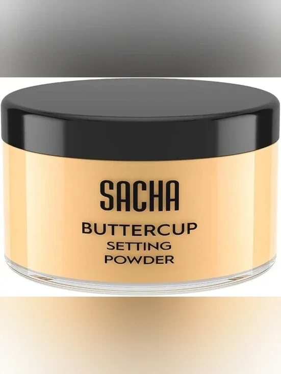 Sacha Buttercup Setting Powder – Medium to Deep Skin Tones (1.75 oz)