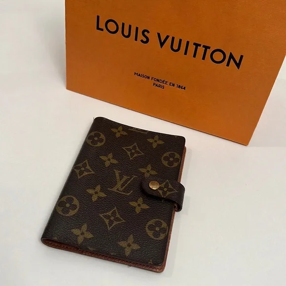 Louis Vuitton Brown Monogram Binder