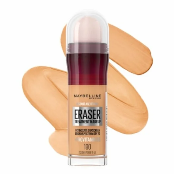 Maybelline Instant Age Rewind Eraser Treatment Foundation, 190