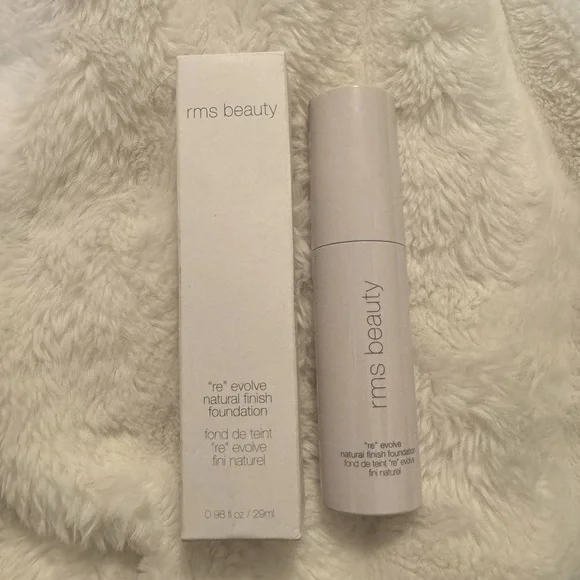🔵RMS Beauty ReEvolve Natural Finish Liquid Foundation Shade 00 Light Neutral