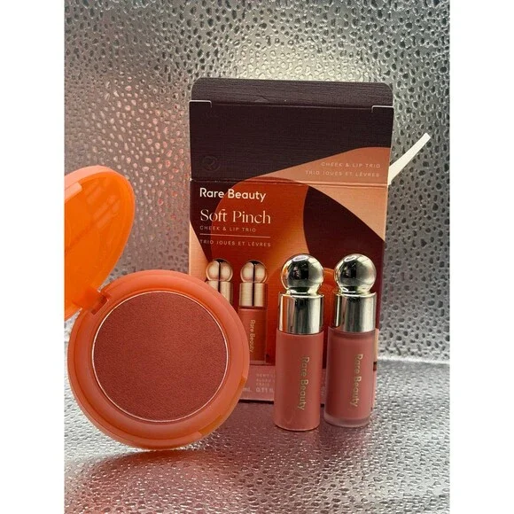 Rare Beauty Soft Pinch Cheek & Lip Trio - Shade Worth
