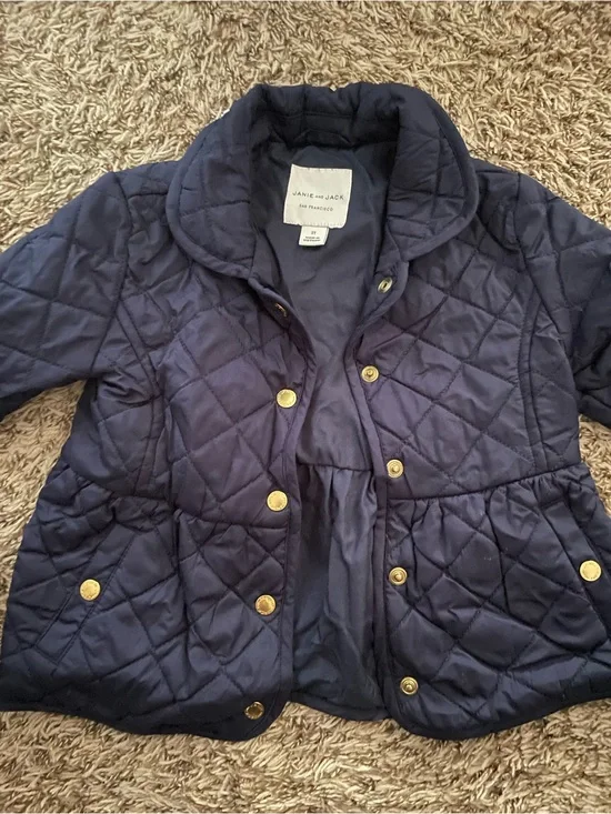 Janie and Jack peplum barn jacket size 2T