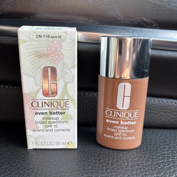 Clinique Even Better Makeup Broad Spectrum SPF 15 - CN 116 Spice D - 1 FL.OZ NEW