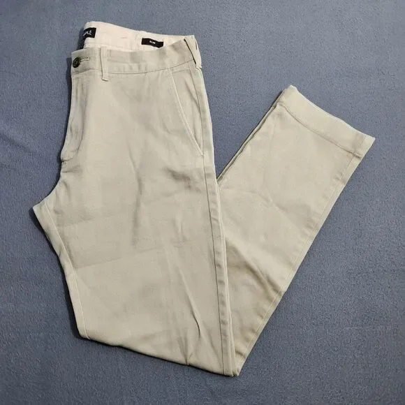 J. Crew Mercantile Flex Men 30X30 (32X29) Slim Fit Flex Chino Pants