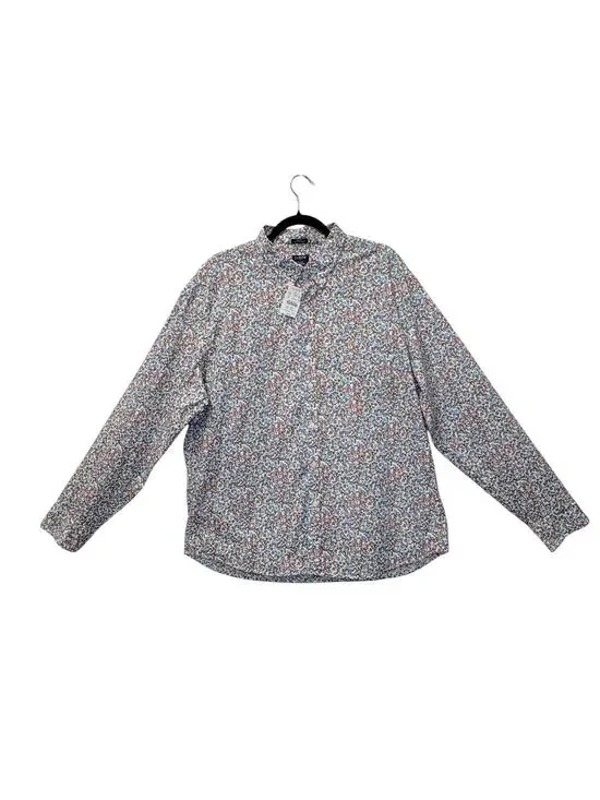 J.Crew Slim Untucked Flex Oxford Floral Button-Down Shirt L
