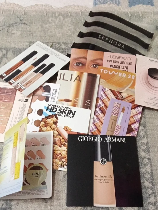 Concealer Heaven! Set Of  11 Samples Name Brand
