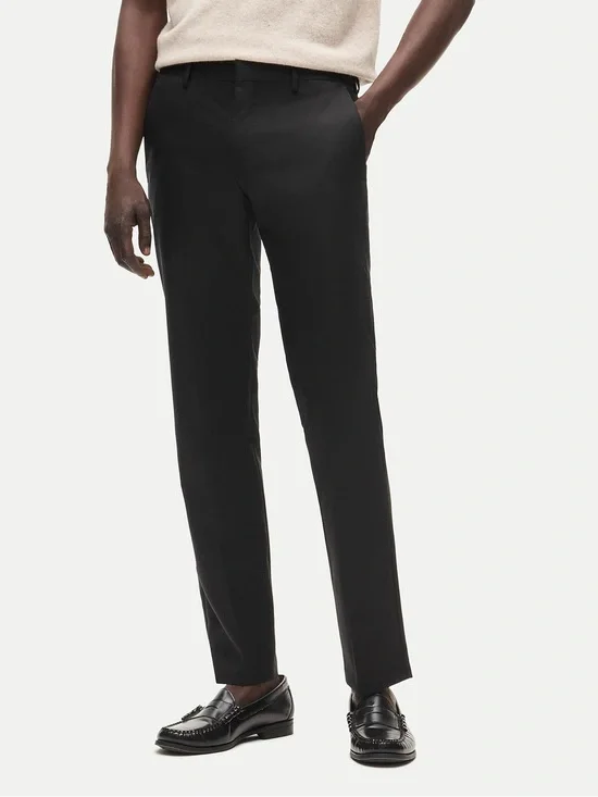 J. CREW Ludlow Slim-fit suit pant in Italian wool Black Size 34 NWT $250 43966