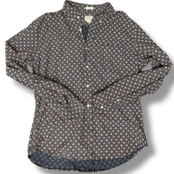 JCrew Slim Oxford Long Sleeve Button Down Shirt