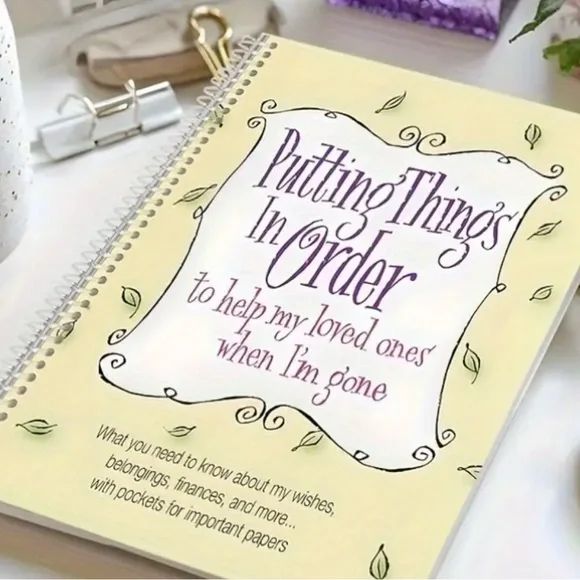 Putting Things In Order Workbook