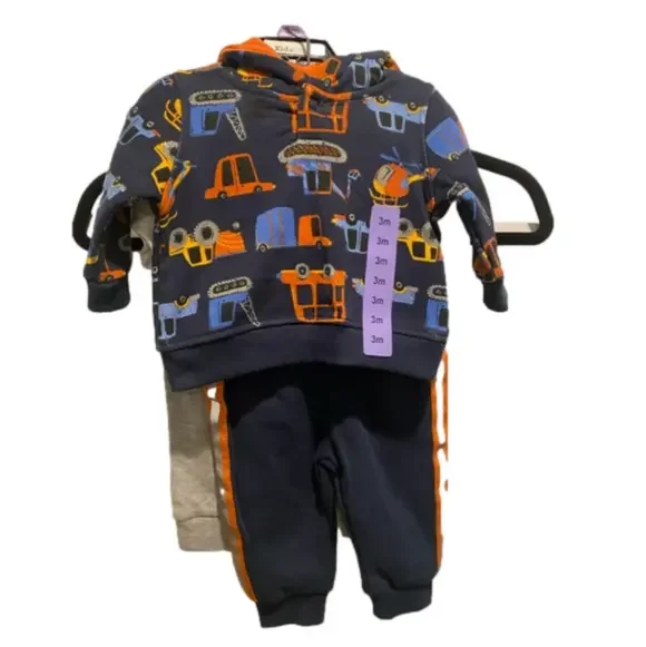 NWT KIDS HEADQUARTERS 3 Month Bundle Set