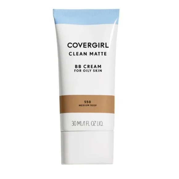 COVERGIRL Clean Matte BB Cream 550 Medium Deep NEW