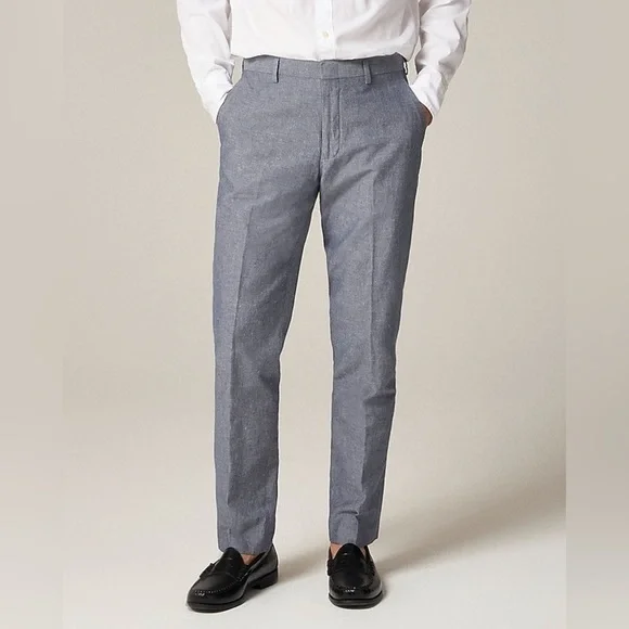 Jcrew ludlow slim fit in cotton linen H4161