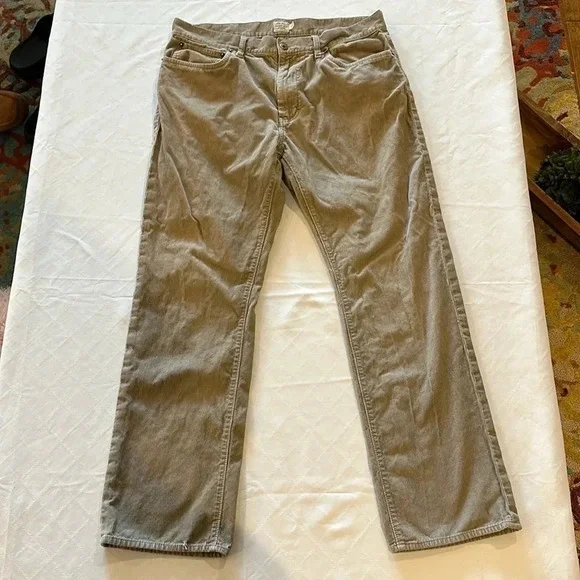 J. Crew Cords Vintage slim straight size 34x30 34 x‎ 30 style 46934