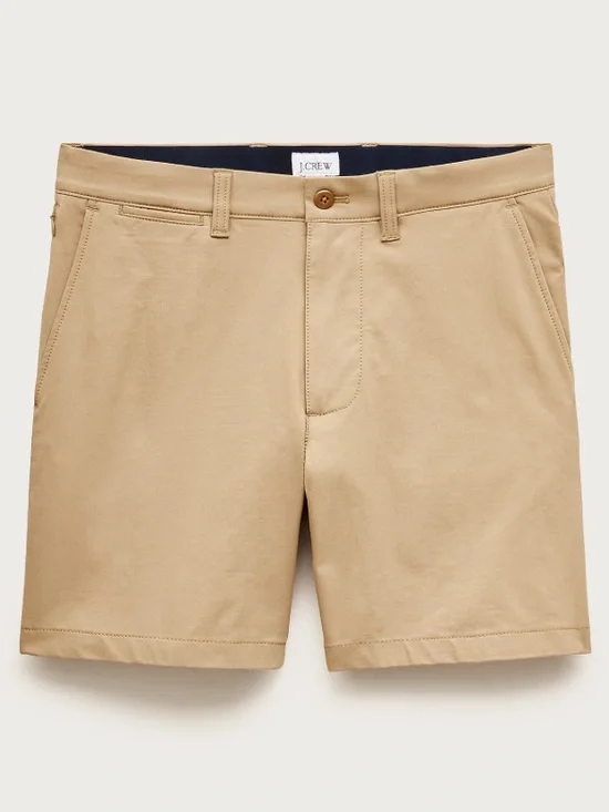 J crew Dark Driftwood 7” tech shorts