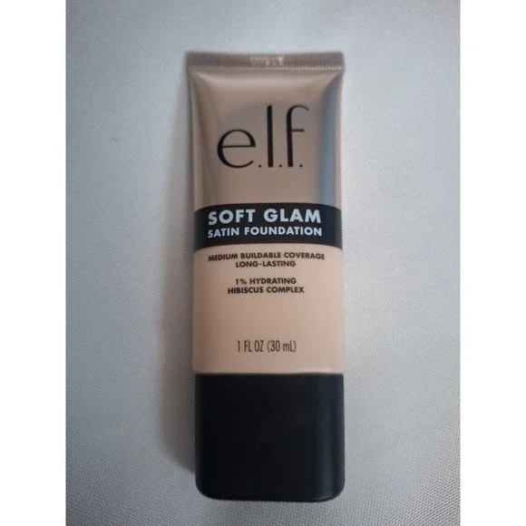 E.L.F. Soft Glam Satin Foundation 13 Medium Buildable Coverage Long Lasting