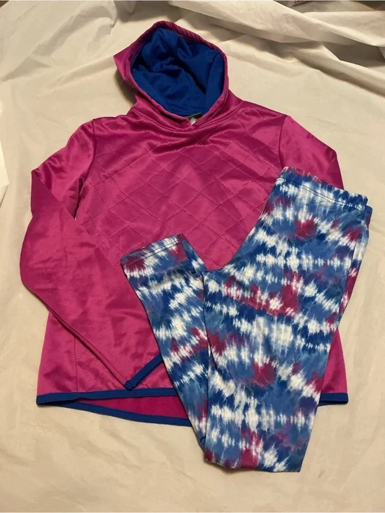 Cheetah 10/12 hoodie leggings set